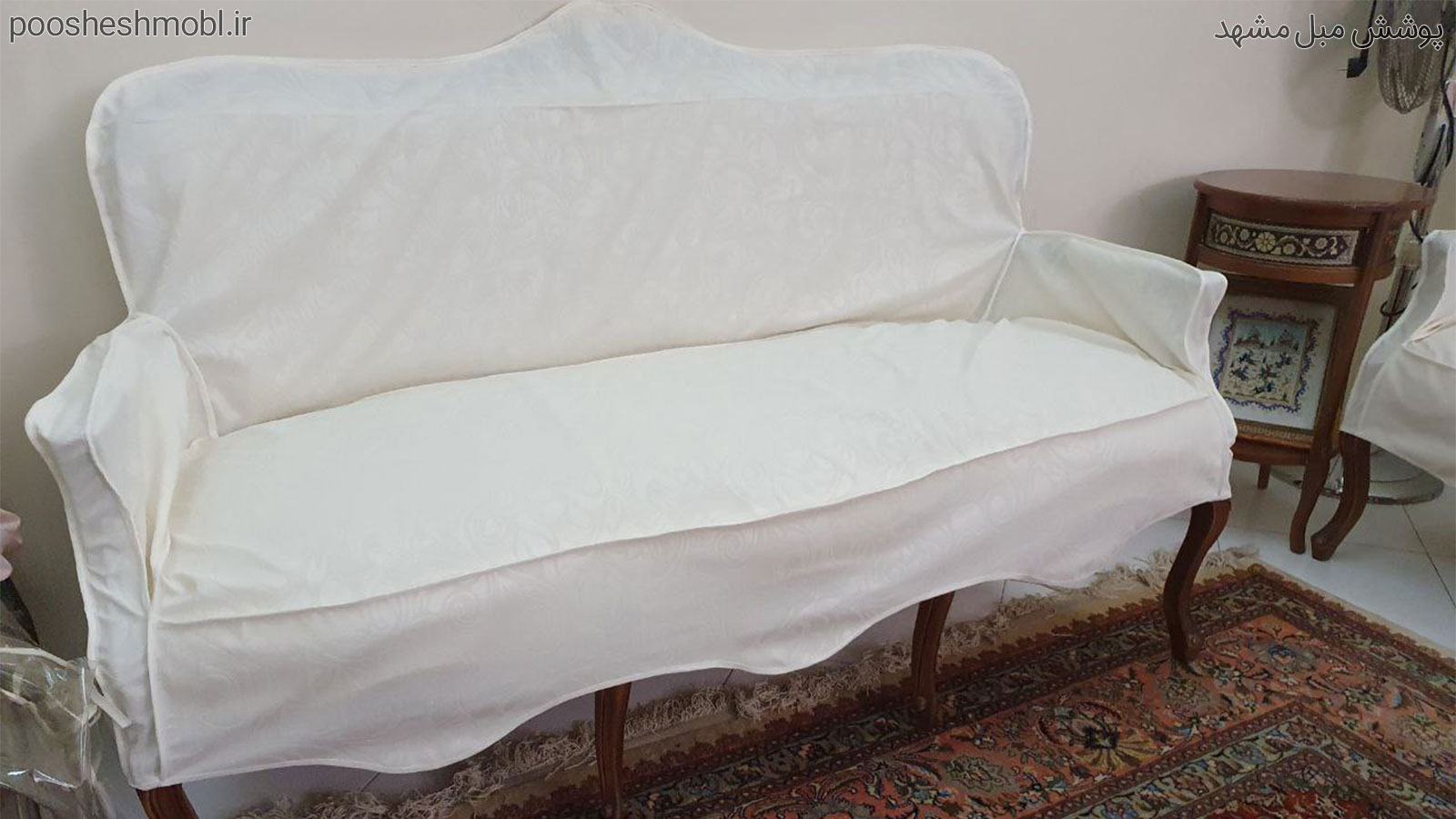 کاور پارچه ای، با پارچه طرح دار
