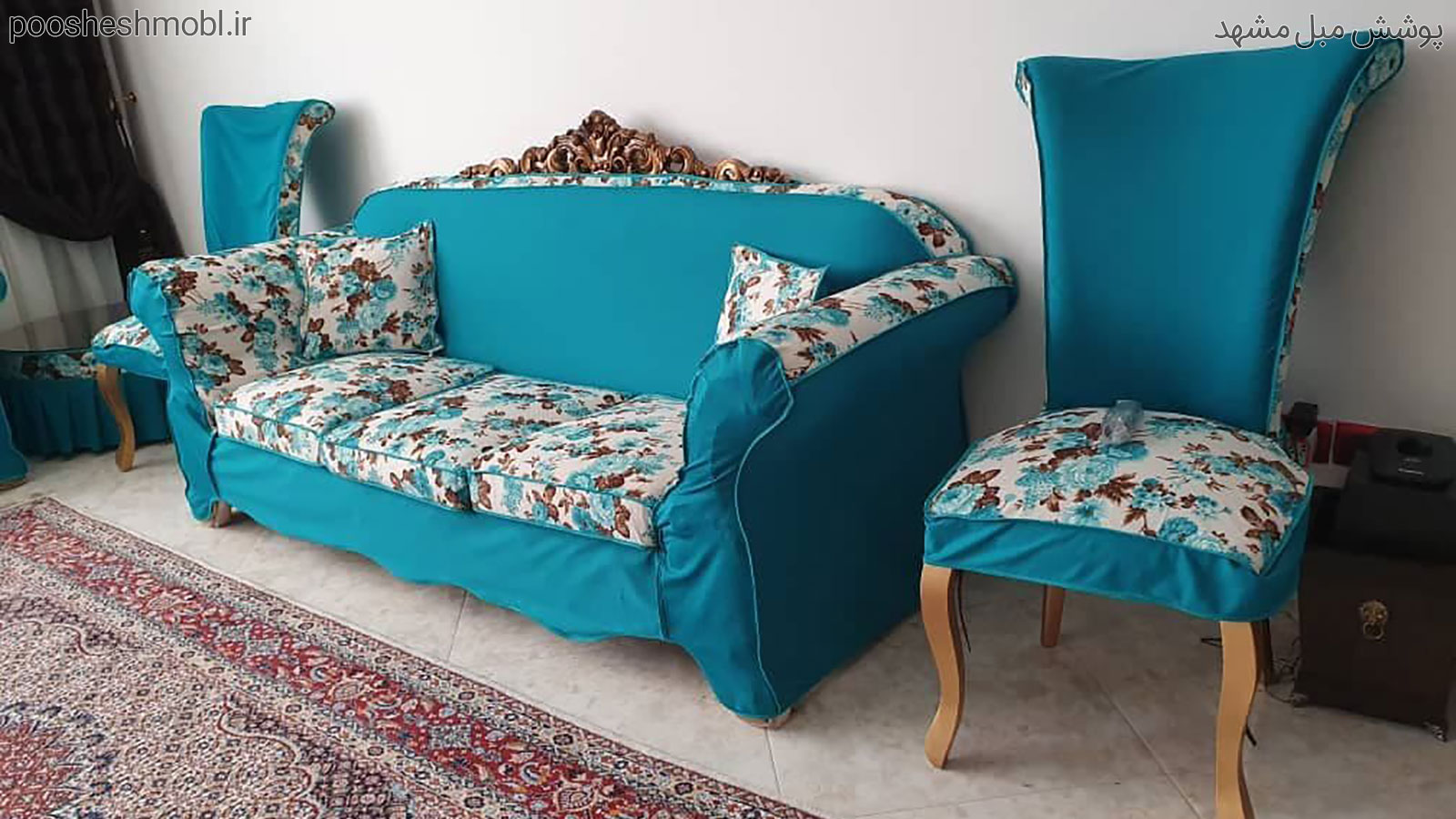 ترکیبی گلدار و ساده
